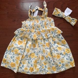 Cupcakes and Cashmere toddler girl ruffled summer dress